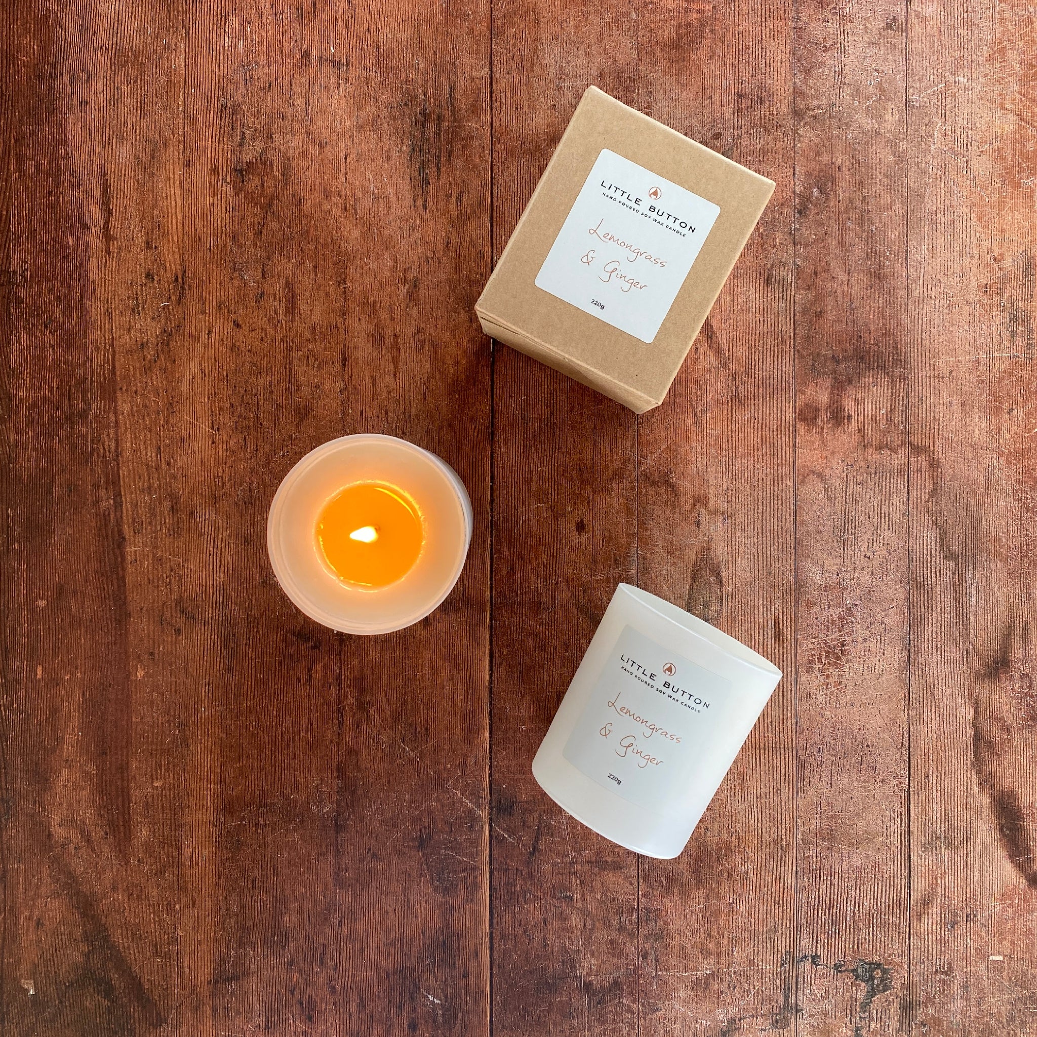 Lemongrass & Ginger Soy Candle