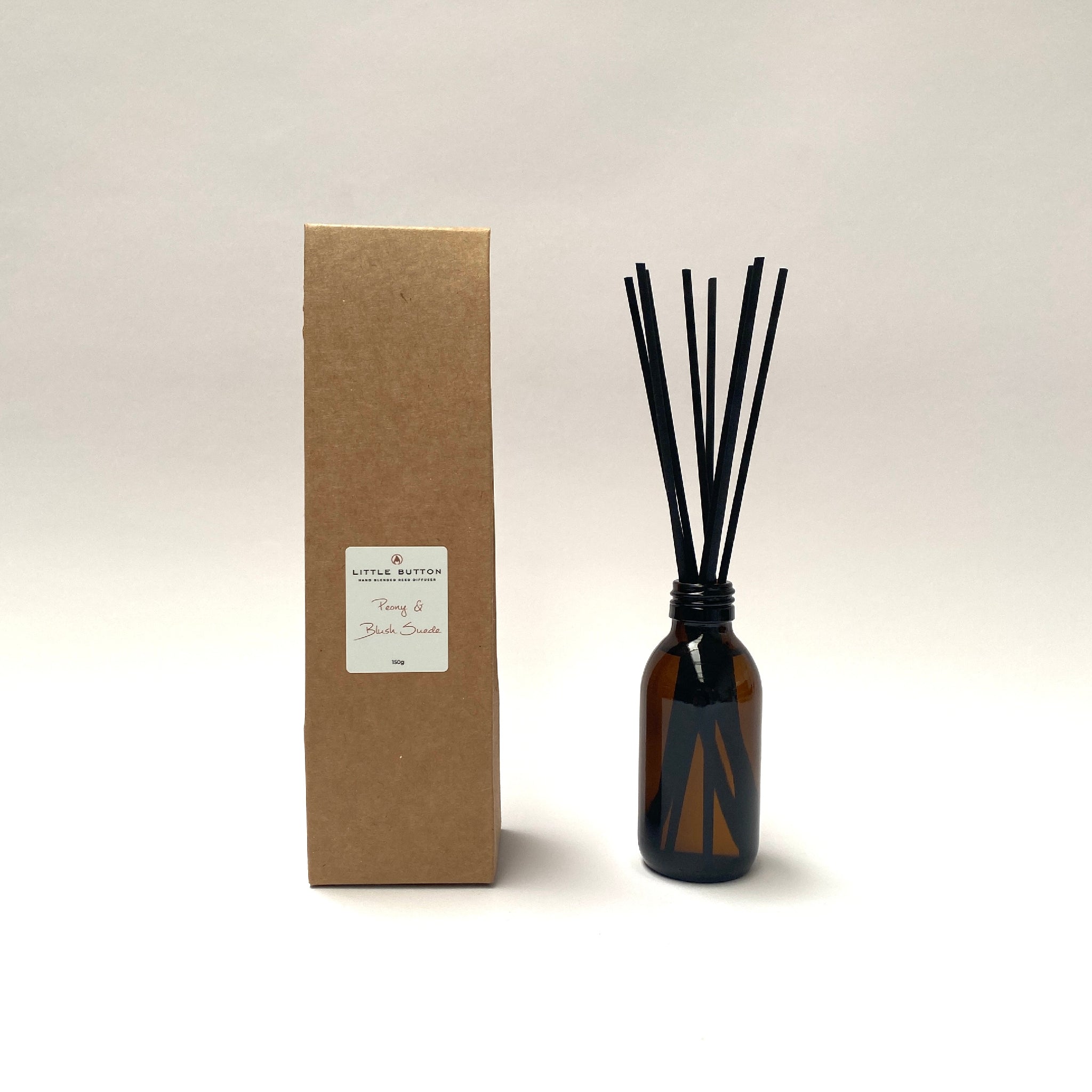 Peony & Blush Suede Reed Diffuser